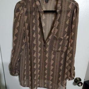 Forever 21+ Blouse Sz 1x
